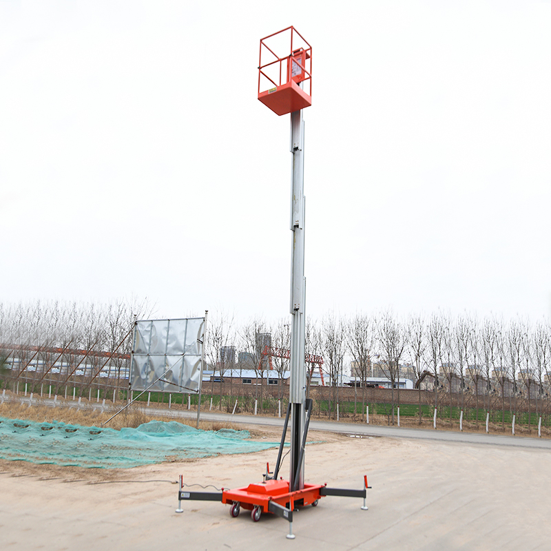 2023 New Single Column Aluminium Alloy Lifting Platforms