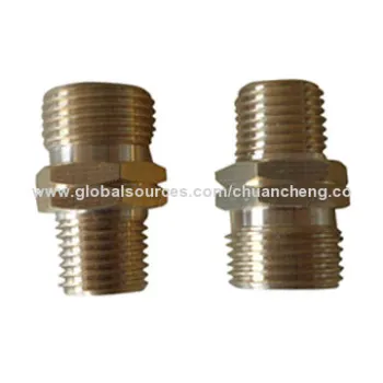 Customized HEX brass pipe fitting with high quality