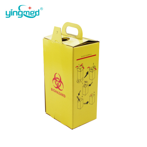 Hộp đựng vật sắc nhọn bằng giấy y tế dùng một lần