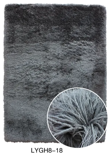 Thin Soft&Silk mixed Long Pile Shaggy