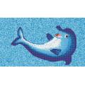 SWIMMING POOL GLASS MOSAIC