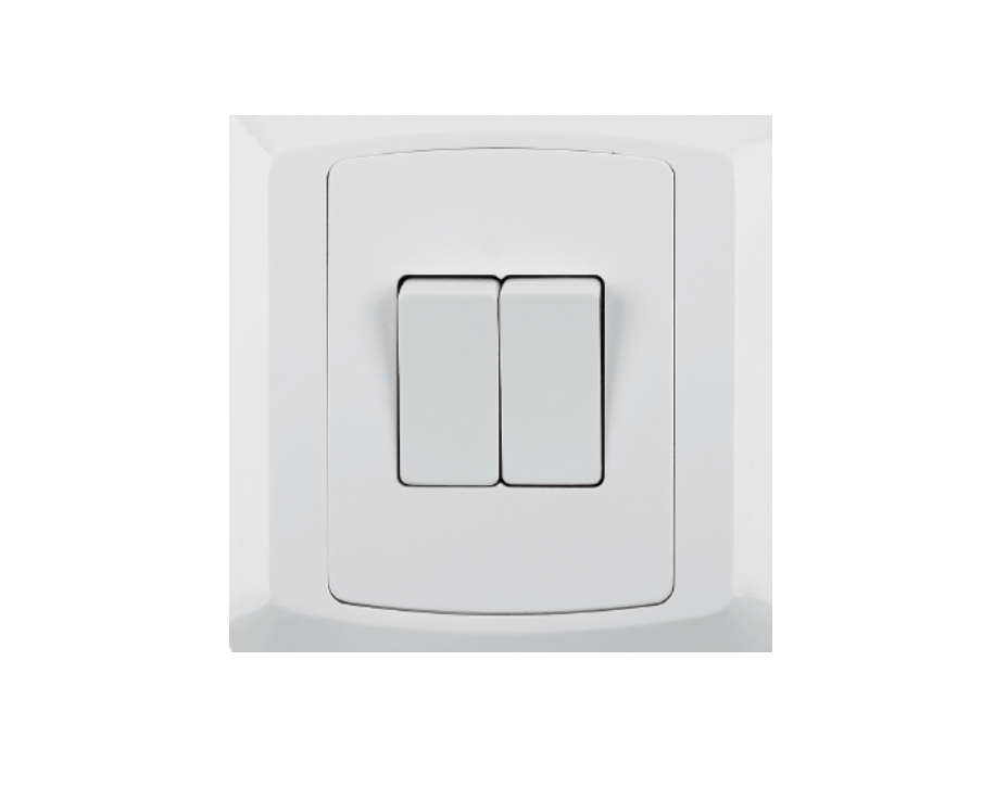 ST Series 2 Gang 2 Way Switch