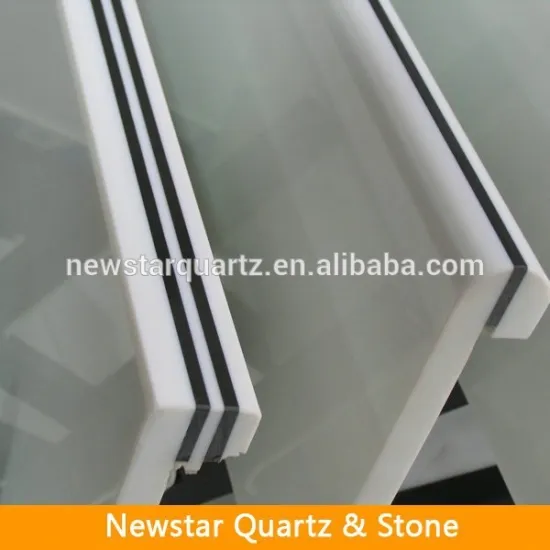 Newstar nano glass white artificial stone for slab and countertop