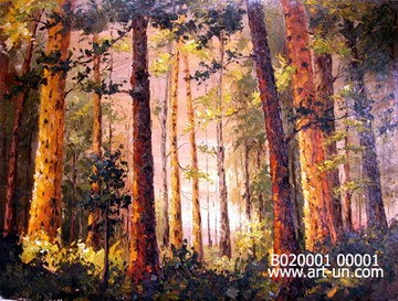 Forest Landscape painting