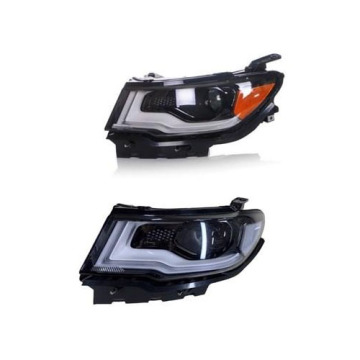 USA Type LED Signal Light Headlamp for Jeep Compass 2017-2019 - 68292228AF & 68292229AF