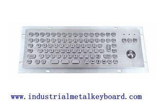 Compact Mini Industrial Keyboard With Trackball , Function