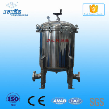 Electro Polished SS 316L 304 ASME Bag Filter Housing