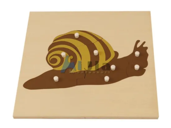 montessori toy-Snail Puzzle