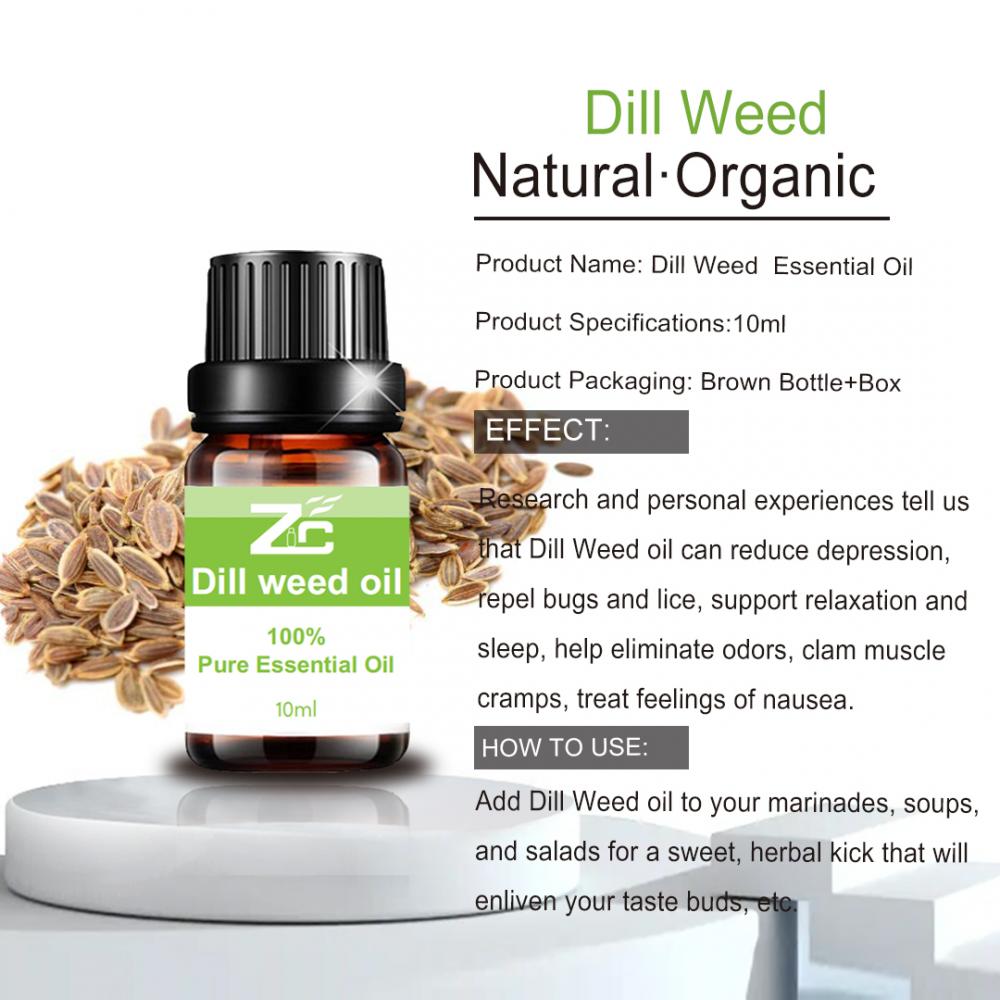 Best Quality Dill Essential Oil for Aromatherapy Diffuser