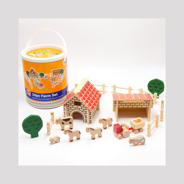 Jouets en bois pour bébés, jouets de bloc de bois pour enfants