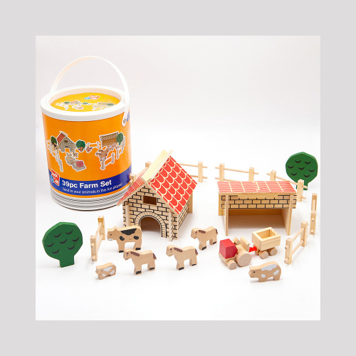 赤ちゃんのための木製のおもちゃ、子供のための木のブロックのおもちゃ