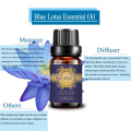 Masaje corporal Aceite de loto azul natural para difusor