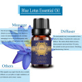 Body massage natural blue lotus oil for diffuser