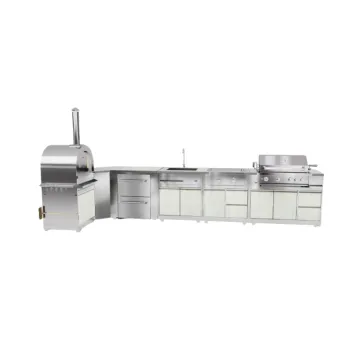 Elegant European Style Frameless Tall Kitchen Cabinets