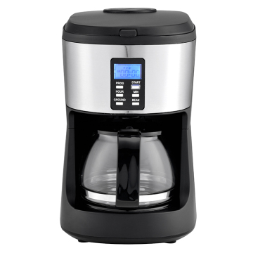 High-Quality 0.75L 5-Cup 650W Digital 2-in-1 Grinder Coffee Maker: Your Perfect Brew Companion
