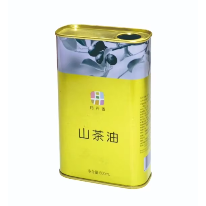 DADI Square Narrow 500ml Olive Oil Tin Container