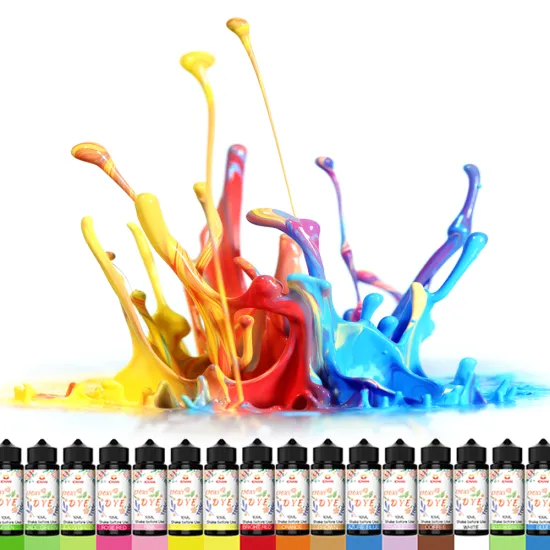 CNMI 24-Piece Vibrant Alcohol Ink Set for Resin and Petri Dish Crafting