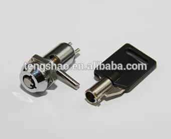 pin mechanism tubular key small cam lock electric key switch locks
