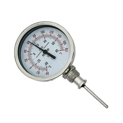 150mm Temperature Humidity Bimetal thermometer BTL series