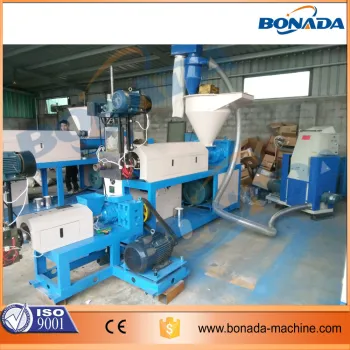 Recycled PE Material Plastic Pelletizing Machinery Price