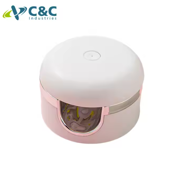 Professional Fast Drying Manicure Nail Dryer 3 Lamp Beads Convenient 3W Mini UV LED Nail Dryer with Timer