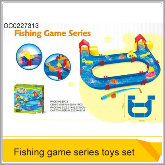 Summer fishing game toys plastic toy fish hooks OC0227313
