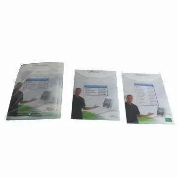 A4 plastic file folders, PP environment material, 0.18mm thickness, measures 34*24.5cm