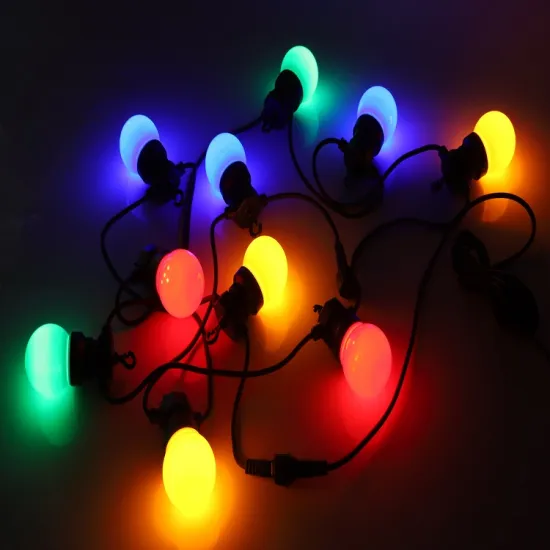 Wendadeco G50 Festoon Lights Outdoor AC24V Multi-Color Christmas Decoration