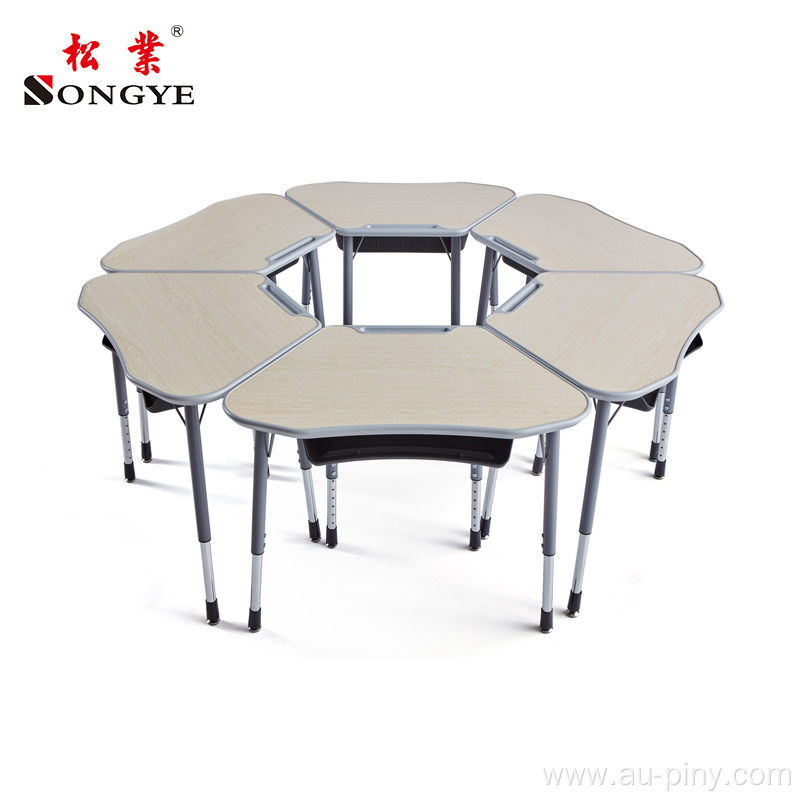 Modern School Junior Students Table Desk With Chair