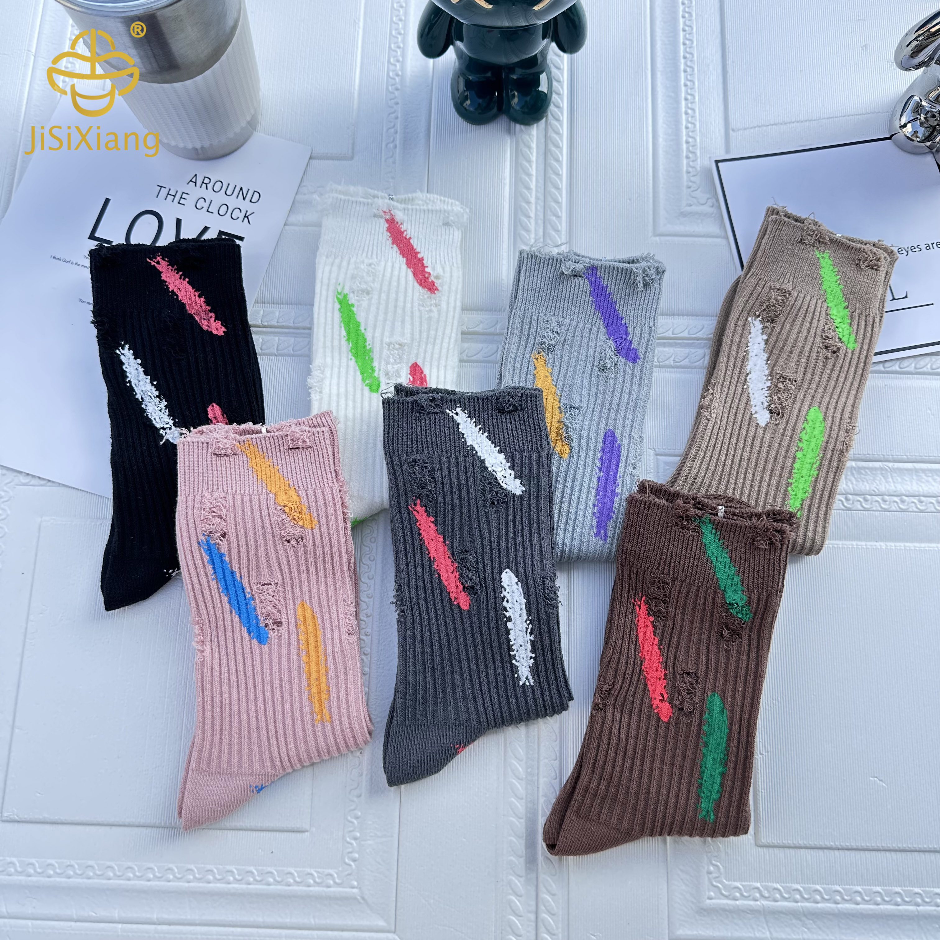 European and American beggar socks