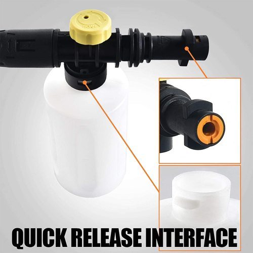 Soap Foam Cannon with Adjustable Foam Spray Nozzle