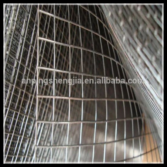 Expended mesh type and plain weave style welded wire mesh