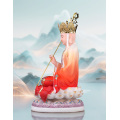 White Marble Sitting Statue of Bodhisattva