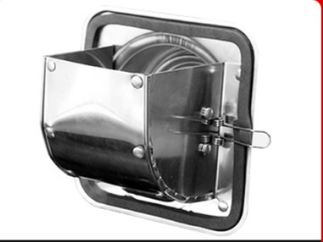 Stainless steel kitchen check valve