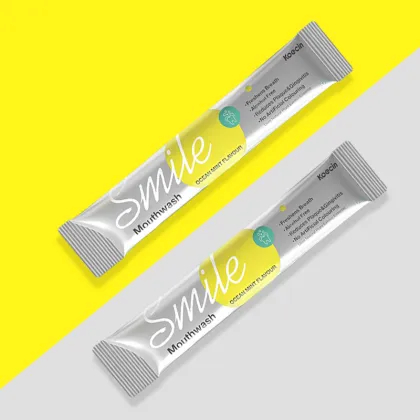 Private Label Mini Mint Flavor Teeth Whitening Mouthwash: Portable & Convenient Oral Care Solution