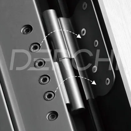 DERCHI American Luxury Aluminum Main Entrance Door with Smart Lock