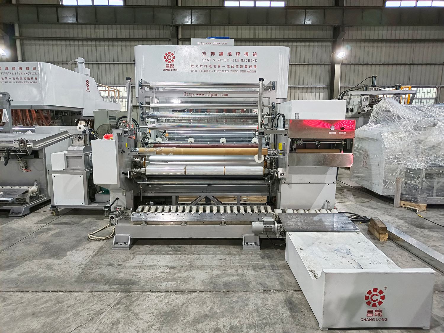 เครื่องสกัดฟิล์ม Stretch Film Machine