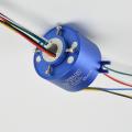 Gigabit Ethernet Through Hole Slip Ring Without Interference