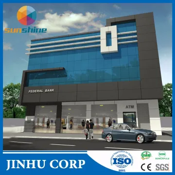 4mm exterior wall cladding panel, backlit decorative wall panel/exterior metal wall panels
