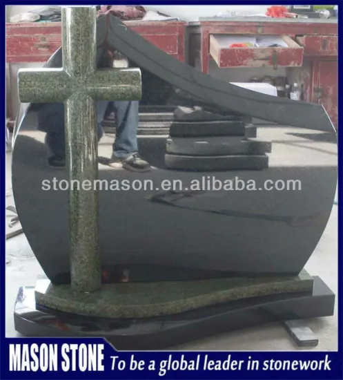 green cross european grave headstones