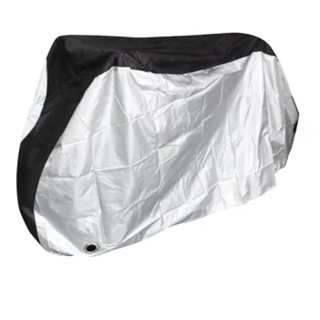 Oxford 210D Waterproof Bike Cover with PU Coating and Lock Hole for Indoor/Outdoor Storage