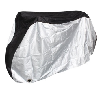 Oxford 210D Waterproof Bike Cover with PU Coating and Lock Hole for Indoor/Outdoor Storage