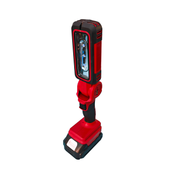 21V Portable LED Work Light with Adjustable Features, Emergency Waterproof Camping Lighting with Lithium Battery