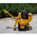 Hot sale portable mini walk behind single drum road roller with good price