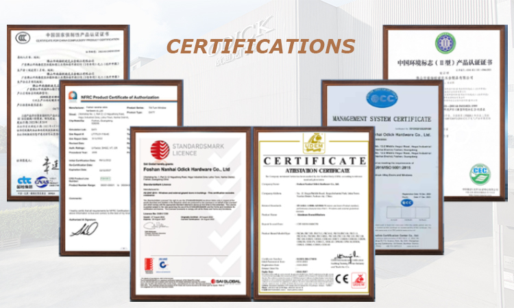 certifications