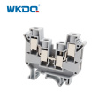 Din Rail Screw Two Layer Terminal Block