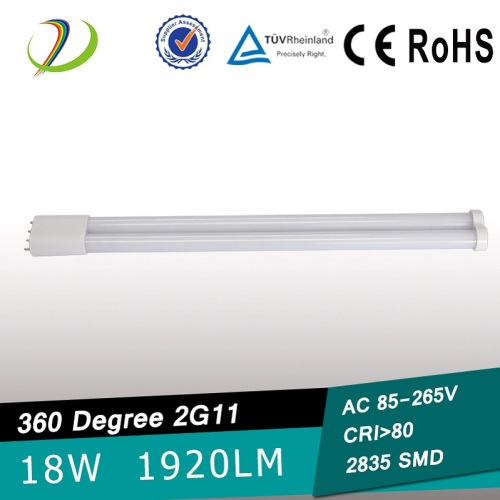 9w15w18w23w 2g11 led light tube