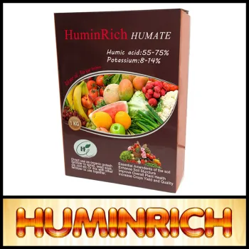 Huminrich Shenyang Factory Hot Sale High Purity Potassium Humate Fulvic Buyes For Organic Fertilizer