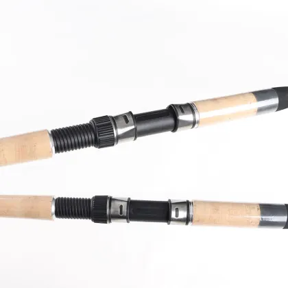 TAIGEK 8ft-9ft High Carbon Fiber 2-Section Sea Bass Spinning Rod
