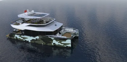 55ft Luxury Catamaran Family Yacht for Sale - Fiberglass Yacht